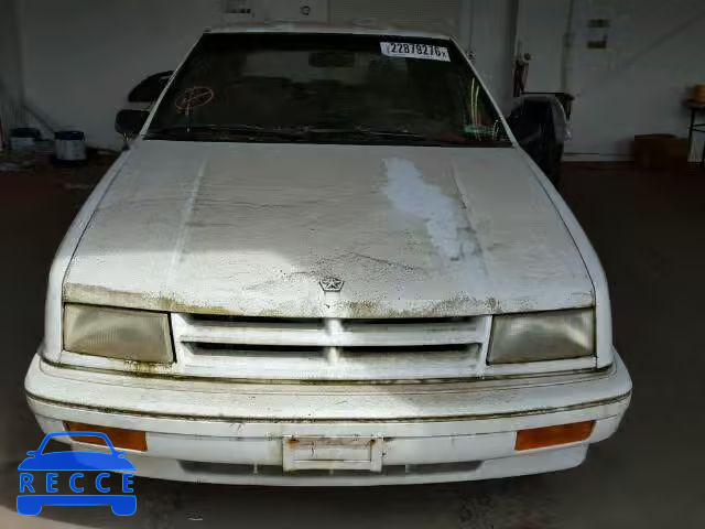 1993 DODGE SHADOW 1B3XP28D5PN586142 зображення 9