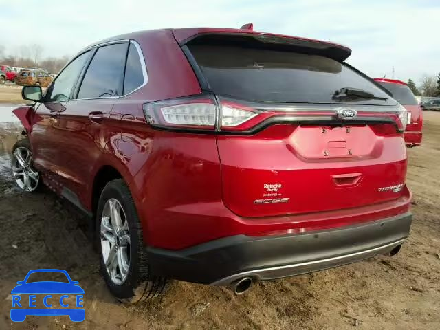 2015 FORD EDGE TITAN 2FMTK4K94FBC03180 image 2