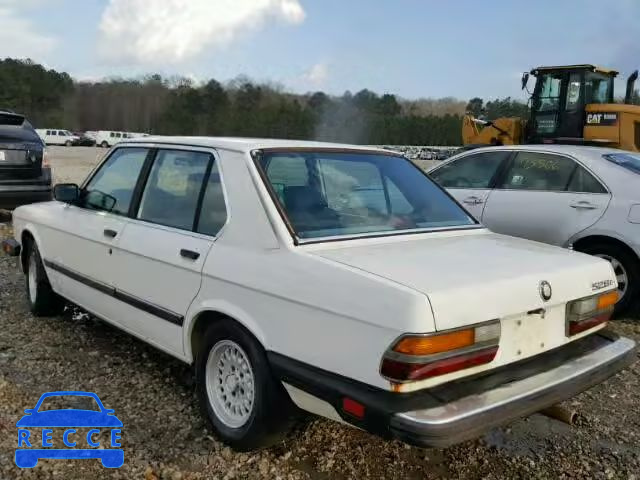 1986 BMW 528E AUTOMATIC WBADK8302G9705259 image 2