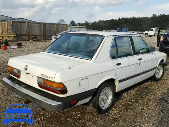 1986 BMW 528E AUTOMATIC WBADK8302G9705259 image 3