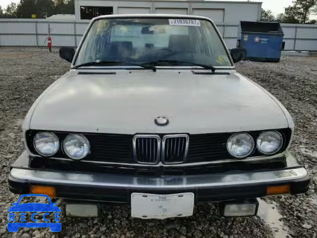 1986 BMW 528E AUTOMATIC WBADK8302G9705259 зображення 8