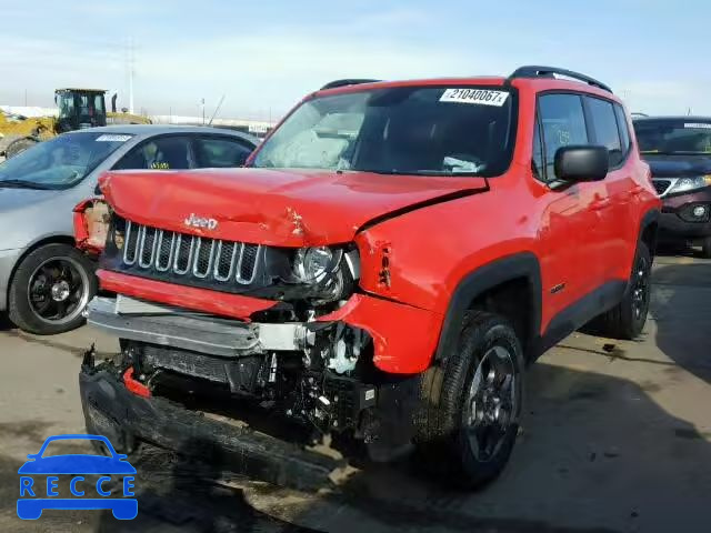 2016 JEEP RENEGADE S ZACCJBAT3GPE09368 зображення 1