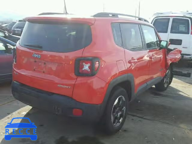 2016 JEEP RENEGADE S ZACCJBAT3GPE09368 зображення 3