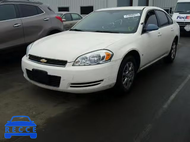 2008 CHEVROLET IMPALA POL 2G1WS553881380752 зображення 1