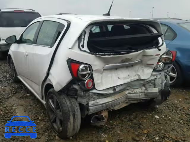 2013 CHEVROLET SONIC RS 1G1JH6SB1D4253205 image 2