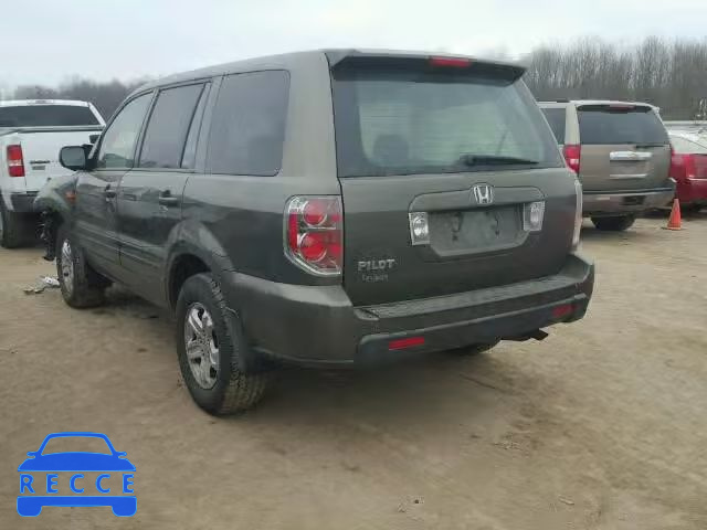 2006 HONDA PILOT LX 5FNYF28186B017794 зображення 2