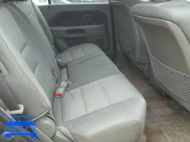 2006 HONDA PILOT LX 5FNYF28186B017794 зображення 5