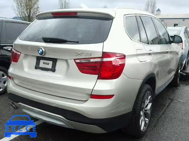 2016 BMW X3 XDRIVE2 5UXWX9C57G0D94321 image 3