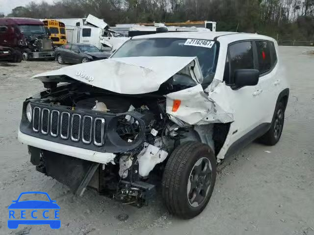 2016 JEEP RENEGADE S ZACCJAAT8GPD42907 image 1