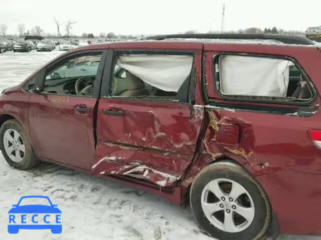 2011 TOYOTA SIENNA 5TDZK3DC8BS159310 image 8
