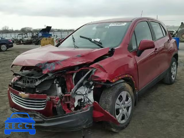 2015 CHEVROLET TRAX LS KL7CJKSB9FB113752 image 1