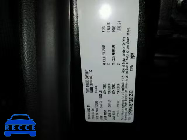 2016 FORD EDGE SEL A 2FMPK4J87GBB19513 image 9