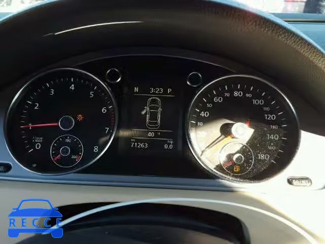 2013 VOLKSWAGEN CC LUXURY WVWRP7AN6DE555100 зображення 7