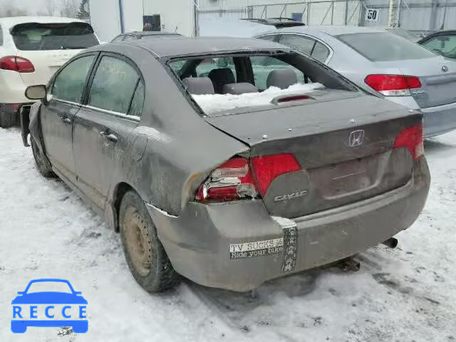 2008 HONDA CIVIC DX-G 2HGFA15468H023834 зображення 2