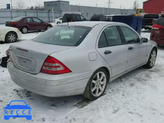 2004 MERCEDES-BENZ C240 WDBRF61J44F476205 зображення 3