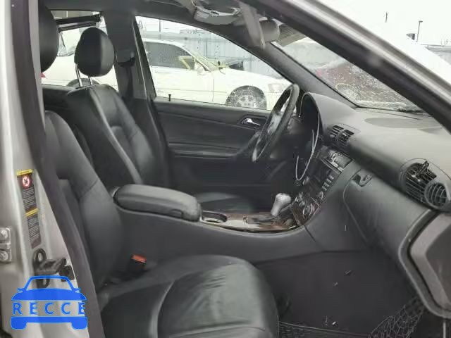 2004 MERCEDES-BENZ C240 WDBRF61J44F476205 зображення 4