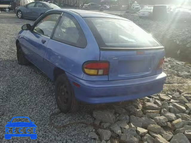 1994 FORD ASPIRE KNJLT05H8R6136273 Bild 2