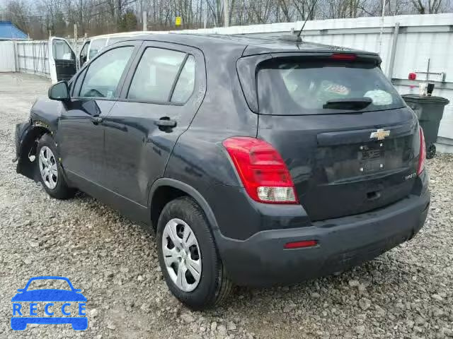 2015 CHEVROLET TRAX LS KL7CJKSB9FB072104 image 2