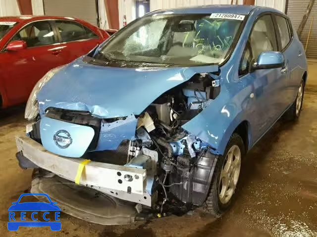 2011 NISSAN LEAF SV/SL JN1AZ0CPXBT004726 Bild 1