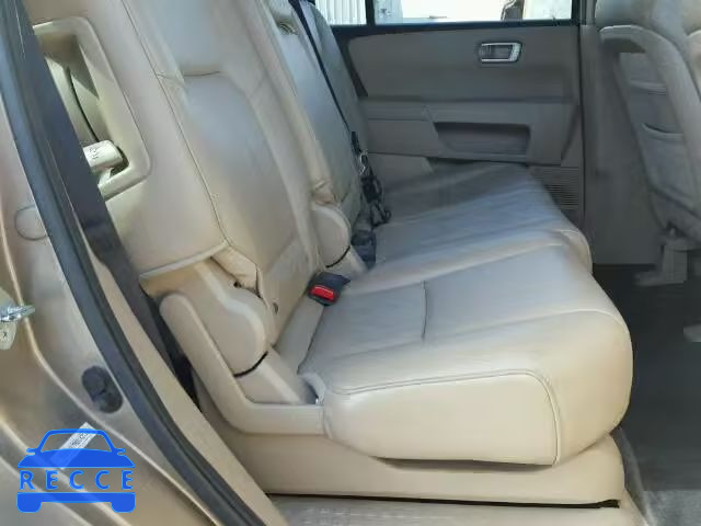 2011 HONDA PILOT EXLN 5FNYF4H79BB042116 image 5