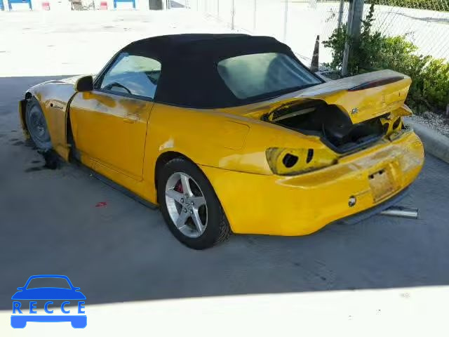 2001 HONDA S2000 JHMAP11411T008825 image 2