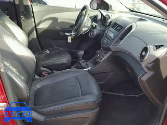 2012 CHEVROLET SONIC LTZ 1G1JF5SB2C4132584 image 4