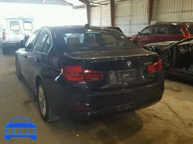 2016 BMW 328I SULEV WBA8E9G5XGNT86558 зображення 2