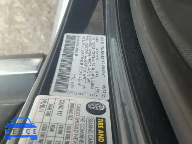2005 VOLKSWAGEN TOUAREG 3. WVGBG77L05D010603 зображення 9