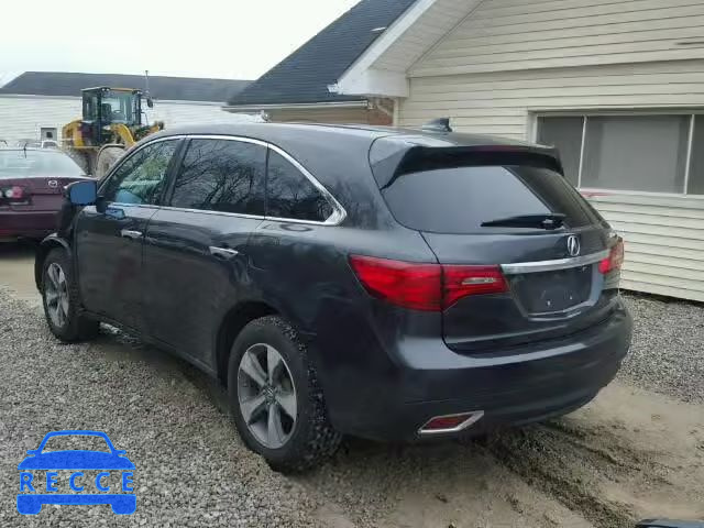 2014 ACURA MDX 5FRYD4H25EB009417 Bild 2