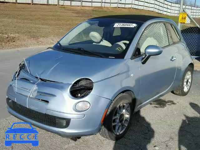 2014 FIAT 500 POP 3C3CFFDRXET205640 image 1