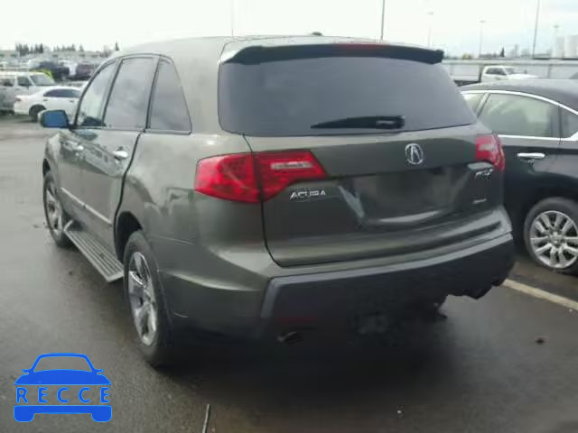 2007 ACURA MDX SPORT 2HNYD28567H515930 image 2