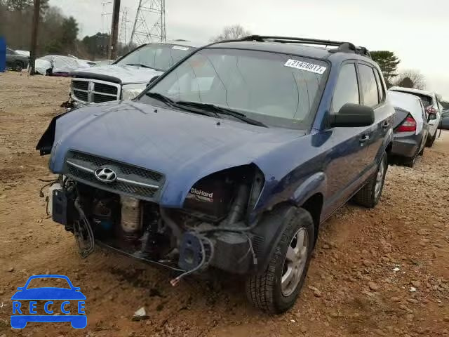 2006 HYUNDAI TUCSON GL KM8JM12B26U371963 зображення 1