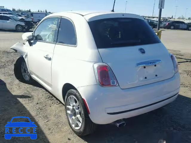 2015 FIAT 500 POP 3C3CFFAR5FT609774 image 2