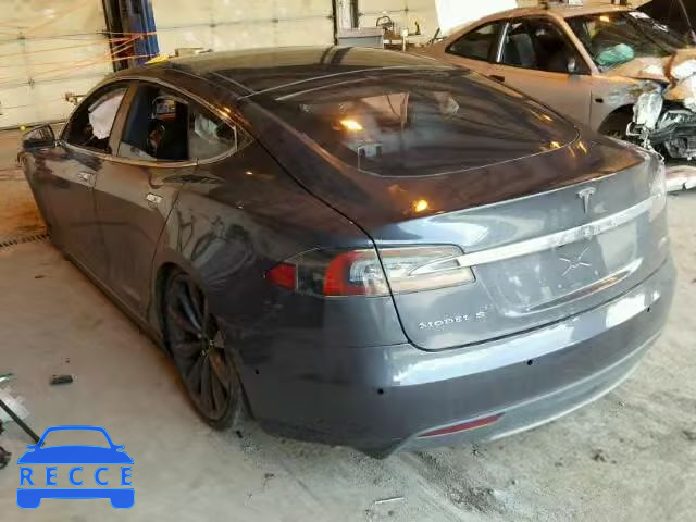 2015 TESLA MODEL S 5YJSA1E49FF110966 image 2