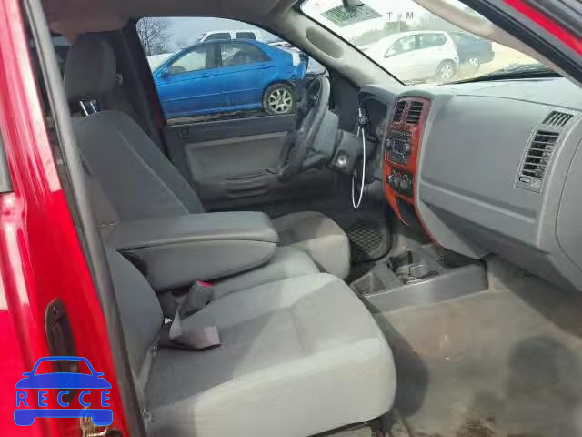 2005 DODGE DAKOTA SLT 1D7HE42K55S189286 image 4