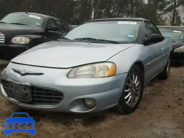 2001 CHRYSLER SEBRING LI 1C3EL65U61N635650 зображення 1