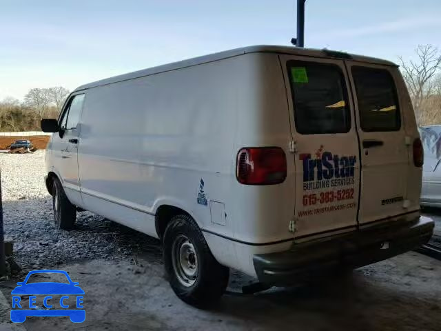 1996 DODGE RAM VAN B2 2B7HB21X7TK115010 image 2