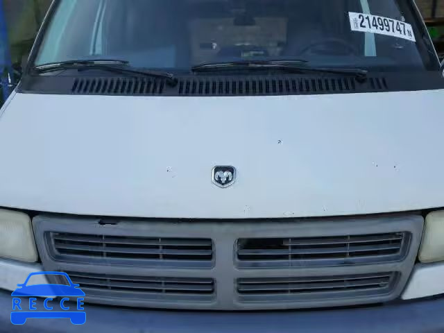 1996 DODGE RAM VAN B2 2B7HB21X7TK115010 зображення 6