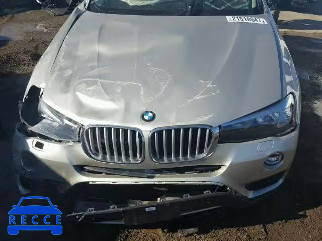 2016 BMW X3 XDRIVE2 5UXWX9C51G0D64361 зображення 6