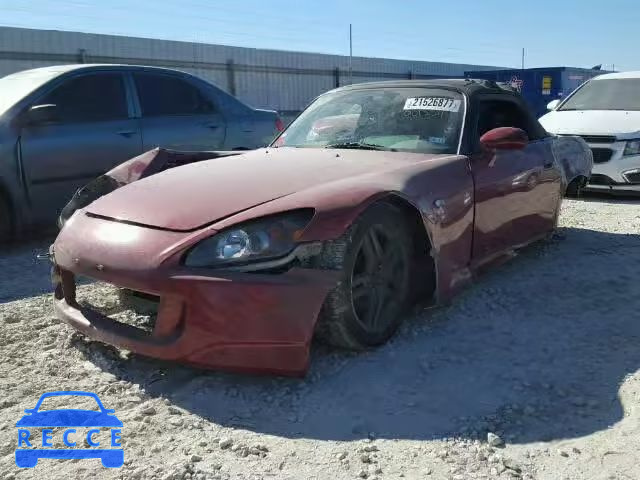 2005 HONDA S2000 JHMAP21435S001229 image 1