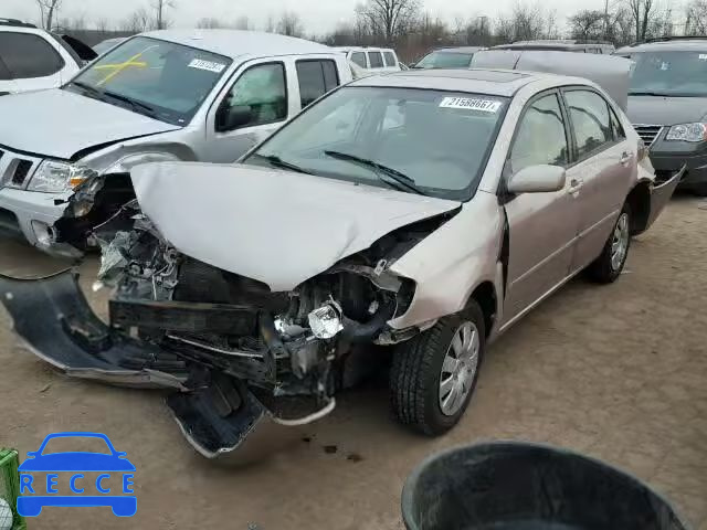 2003 TOYOTA COROLLA 1NXBR32E73Z031330 image 1