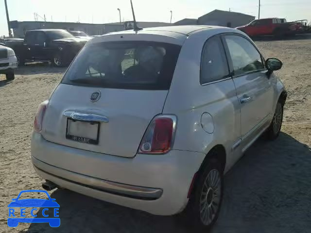 2013 FIAT 500 LOUNGE 3C3CFFCR2DT528905 image 3