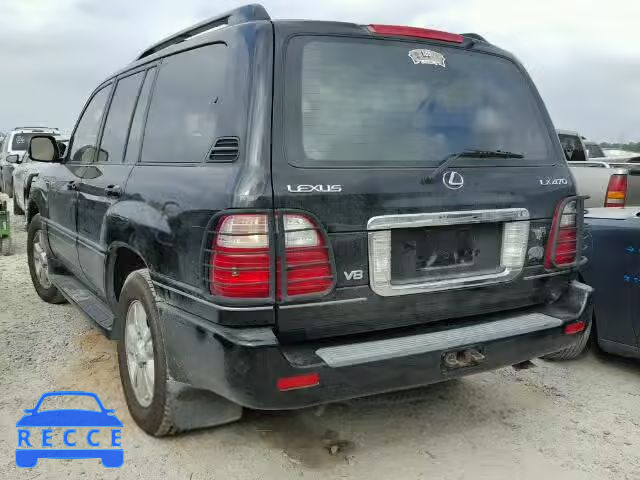 2003 LEXUS LX 470 JTJHT00W333525939 image 2