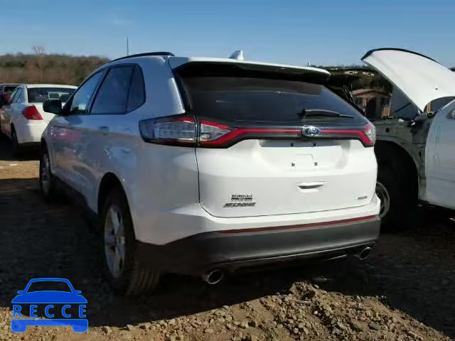 2016 FORD EDGE SE 2FMPK3G92GBC29850 зображення 2