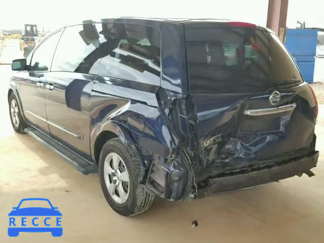 2009 NISSAN QUEST S/SE 5N1BV28U29N105826 Bild 2