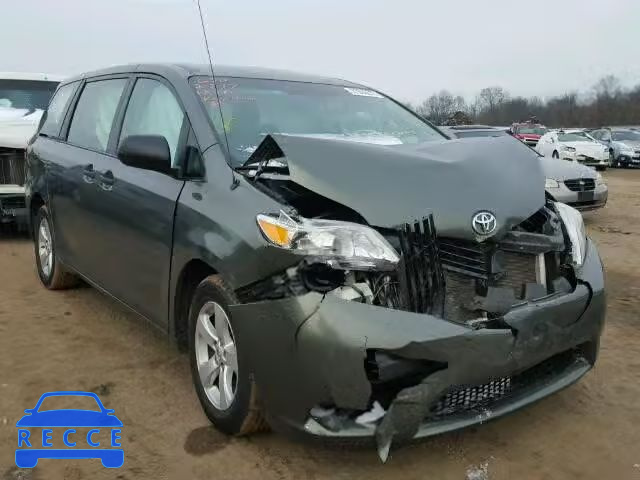 2013 TOYOTA SIENNA 5TDZK3DC9DS382670 image 0