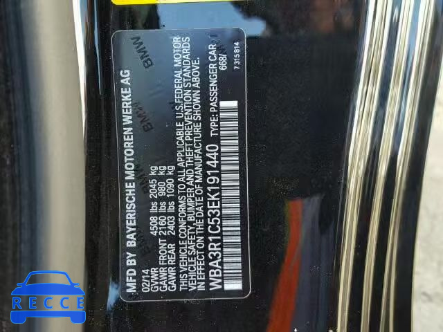 2014 BMW 435I WBA3R1C53EK191440 image 9