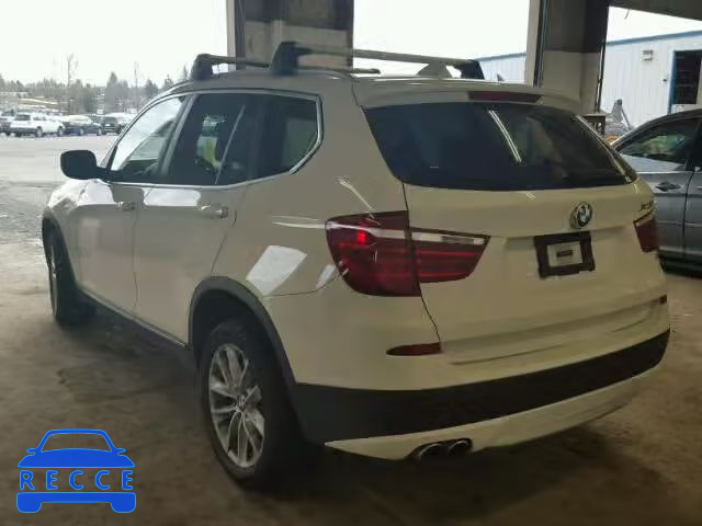 2014 BMW X3 XDRIVE2 5UXWX9C54E0D10713 image 2