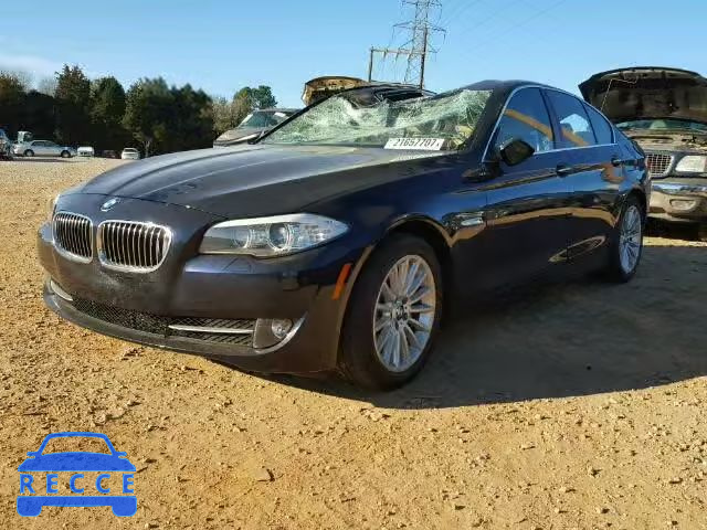 2013 BMW 535I WBAFR7C51DC821853 зображення 1