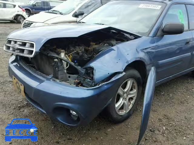 2006 SUBARU BAJA SPORT 4S4BT62CX67103271 image 9